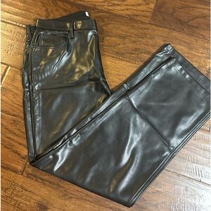 Abercrombie Vegan leather pants